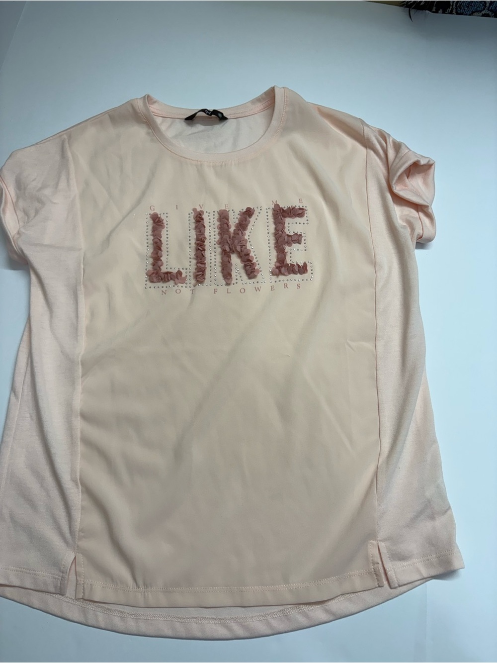 Light Pink Women's Sleepwear Top - Size S